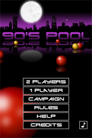 90's Pool - Screenshot - Game Title Image