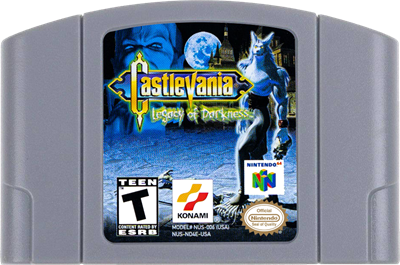Castlevania: Legacy of Darkness - Cart - Front Image