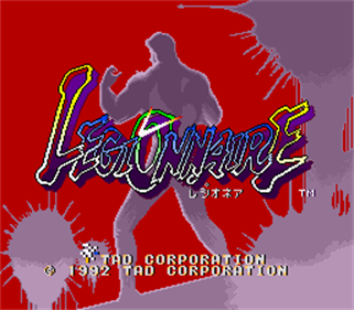 Legionnaire - Screenshot - Game Title Image