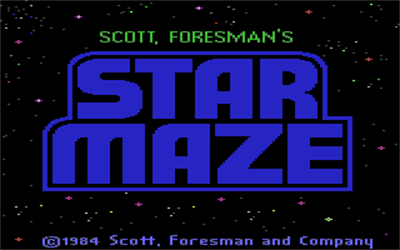 Star Maze (Thunder Mountain) - Screenshot - Game Title Image