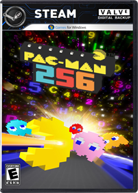 PAC-MAN 256 - Box - Front - Reconstructed Image