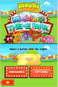Moshi Monsters: Moshlings Theme Park - Screenshot - Game Title Image