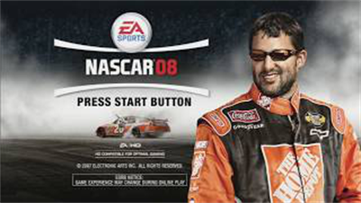 NASCAR 08 - Screenshot - Game Title Image
