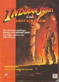 Indiana Jones in the Lost Kingdom - Box - Front Image
