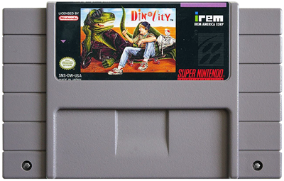 DinoCity - Fanart - Cart - Front Image