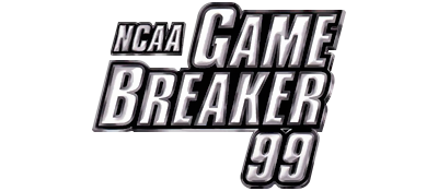 NCAA GameBreaker 99 - Clear Logo Image