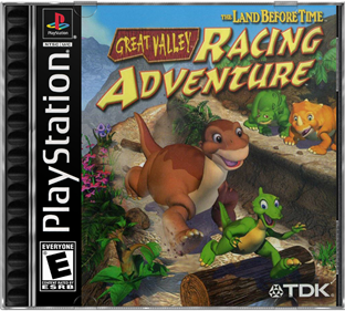 The Land Before Time: Great Valley Racing Adventure - Box - Front - Reconstructed Image