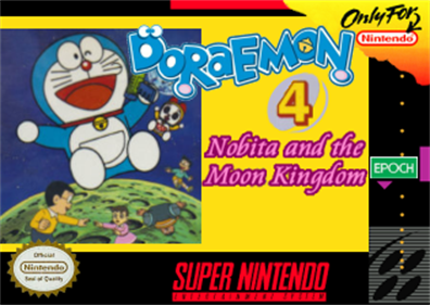 Doraemon 4: Nobita to Tsuki no Oukoku - Fanart - Box - Front Image