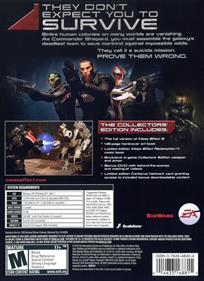Mass Effect 2: Collector's Edition - Box - Back Image