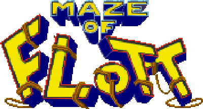 Maze of Flott - Clear Logo Image