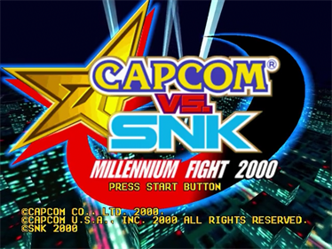 Capcom vs. SNK - Screenshot - Game Title Image
