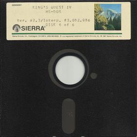 King's Quest IV: The Perils of Rosella (AGI) - Disc Image
