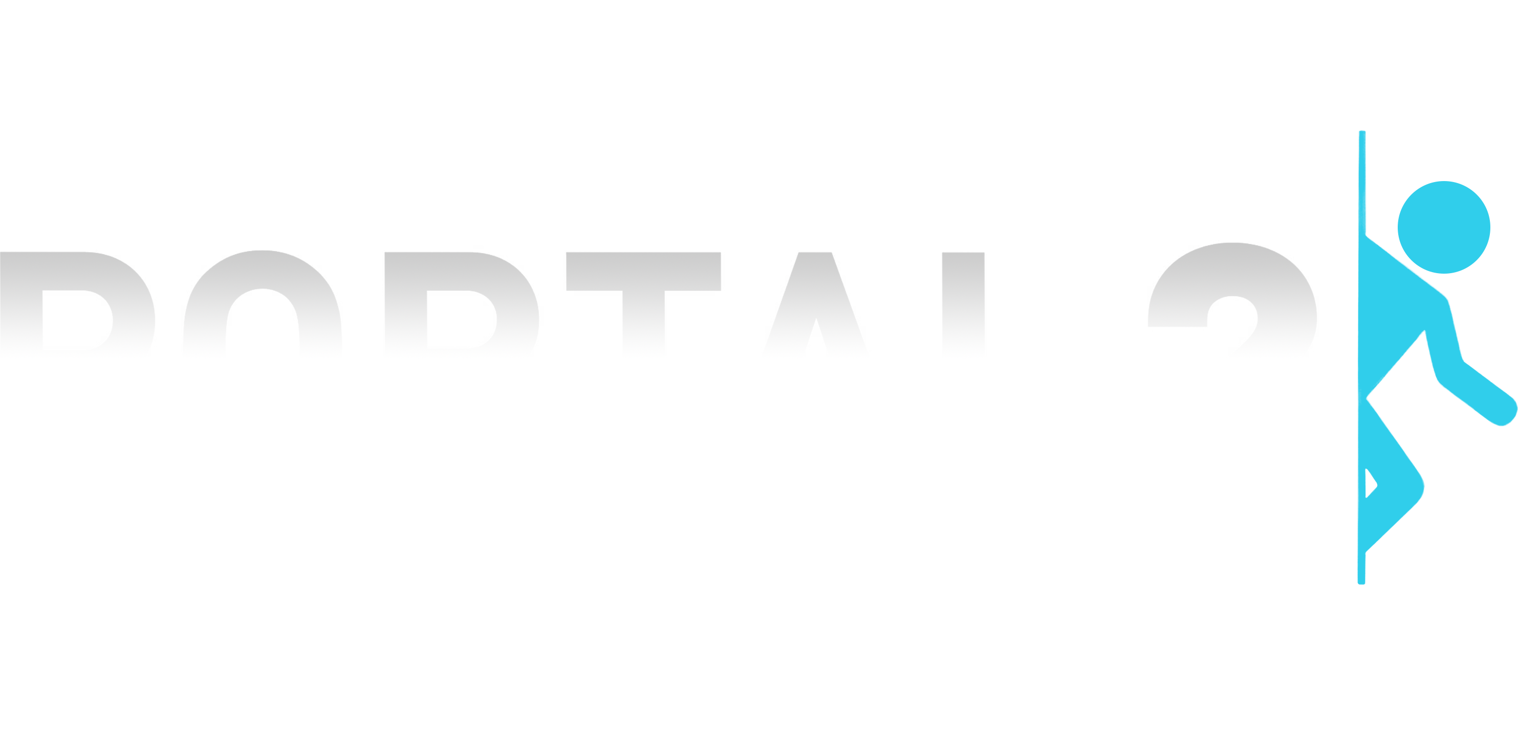 Б г портал. Портал 2 логотип. Портал игра логотип. Надпись портал 2. Portal 2 Steam логотип.