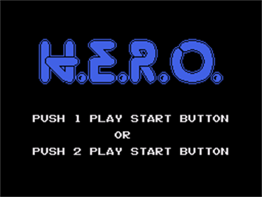 H.E.R.O. - Screenshot - Game Title Image