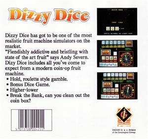 Dizzy Dice - Box - Back Image