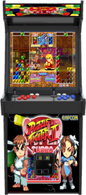 Super Puzzle Fighter II Turbo - Arcade - Cabinet Image
