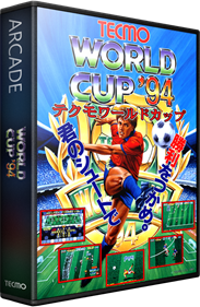 Tecmo World Cup '94 - Box - 3D Image