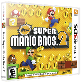 New Super Mario Bros. 2 - Box - 3D Image