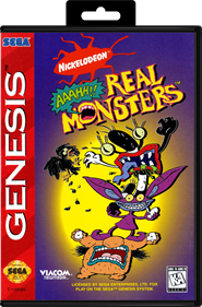 AAAHH!!! Real Monsters - Box - Front - Reconstructed Image
