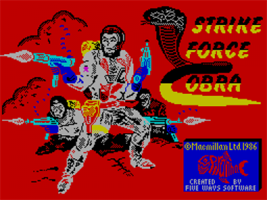 Strike Force Cobra - Screenshot - Game Title Image