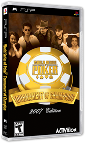 World Series of Poker: Tournament of Champions: 2007 Edition - Box - 3D Image