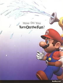 Super Mario Sunshine - Advertisement Flyer - Front Image