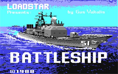 Battleship (Softdisk Publishing) - Screenshot - Game Title Image