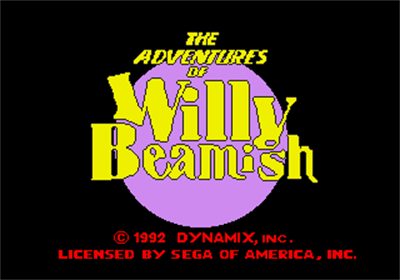 The Adventures of Willy Beamish - Screenshot - Game Title Image
