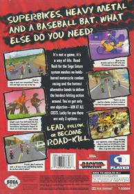 Road Rash - Box - Back Image