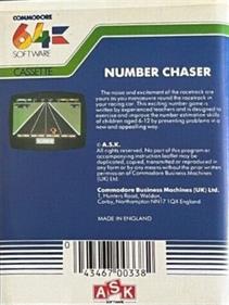 Number Chaser - Box - Back Image