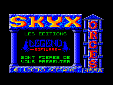 Skyx - Screenshot - Game Title Image