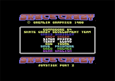 Skate Crazy - Screenshot - Game Title Image