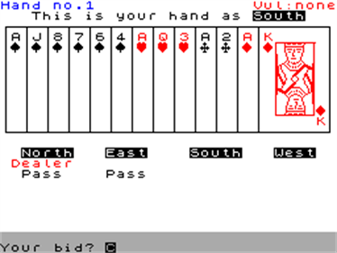 Bridge Player 3  - Screenshot - Gameplay Image