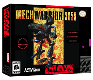 MechWarrior 3050 - Box - 3D Image