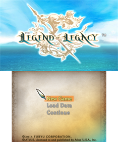 The Legend of Legacy - Screenshot - Game Title Image