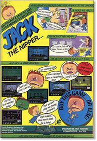 Jack The Nipper - Advertisement Flyer - Front
