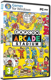 Capcom Arcade Stadium - Box - 3D Image