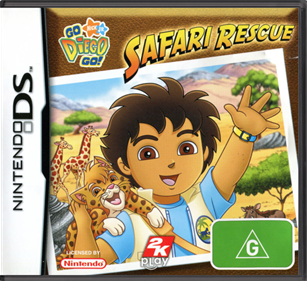 Go Diego Go!: Safari Rescue - Box - Front - Reconstructed Image