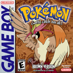 Pokémon Brown Version - Box - Front Image