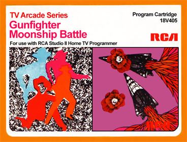 TV Arcade Series: Gunfighter + Moonship Battle - Box - Front Image