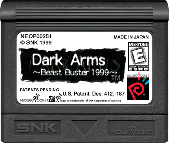 Dark Arms: Beast Buster 1999 - Cart - Front Image