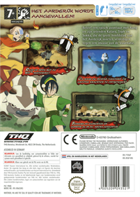 Avatar: The Last Airbender: The Burning Earth - Box - Back Image