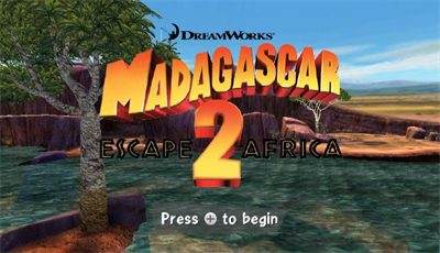 Madagascar: Escape 2 Africa - Screenshot - Game Title Image