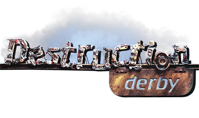 Destruction Derby - Clear Logo Image