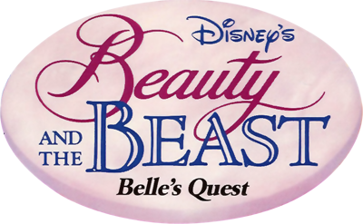 Disney's Beauty and the Beast: Belle's Quest - Clear Logo Image