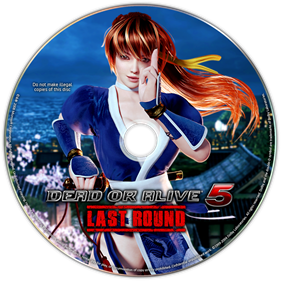 Dead or Alive 5: Last Round - Fanart - Disc Image