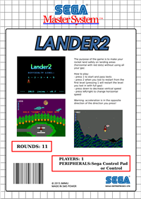 Lander 2 - Box - Back Image