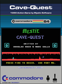 Cave-Quest - Fanart - Box - Front Image