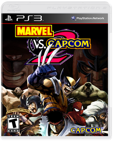 Marvel vs. Capcom 2 - Box - Front - Reconstructed Image