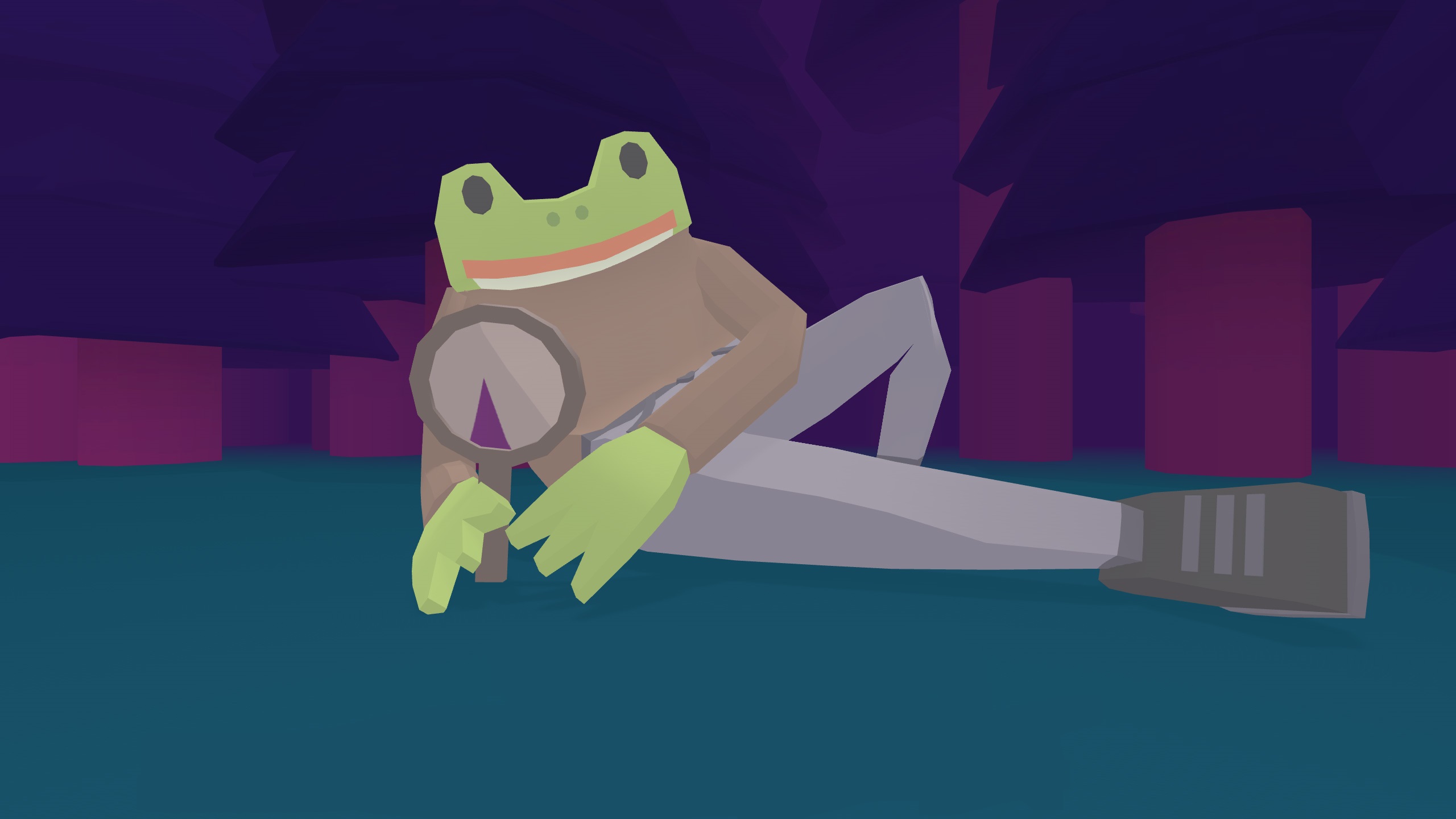 The Haunted Island: A Frog Detective Game